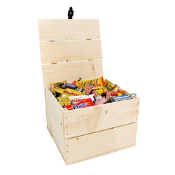 <h4>Trälåda-Inslaget Godis, 1,5 KG <br> 319kr <h4>