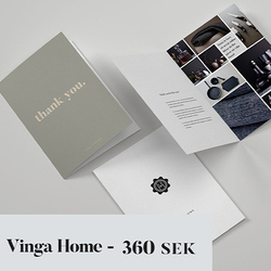 Vinga Home Gåvokort 360kr