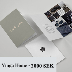 Vinga Home Gåvokort 2000 kr