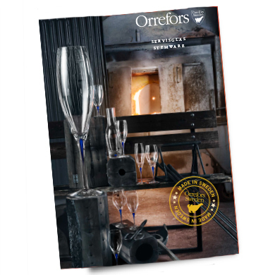 Orrefors servisglas
